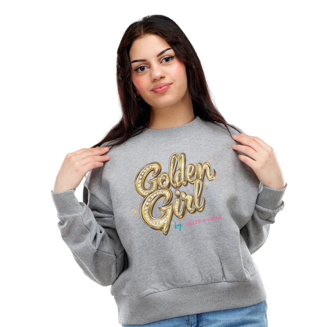 13 Womens Heavy Crop Sweat