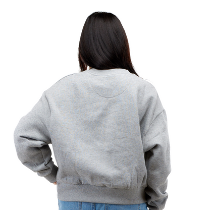 13 Womens Heavy Crop Sweat