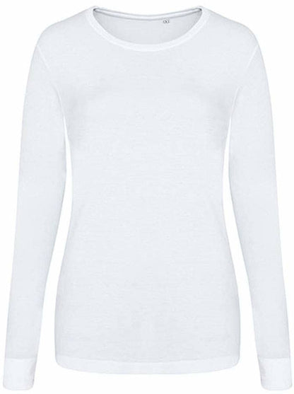 8 Longsleeve Girlie Tri-Blend T